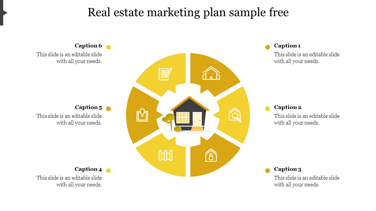 real estate marketing plan sample free-Yellow